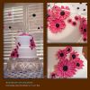 Bridal Shower & Fuchsia Daisies