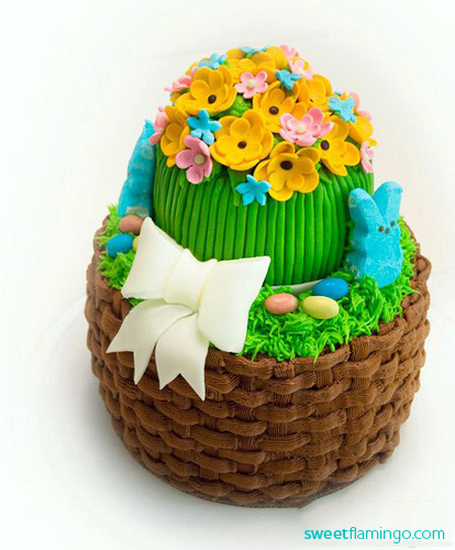 Easter Basket Cake!