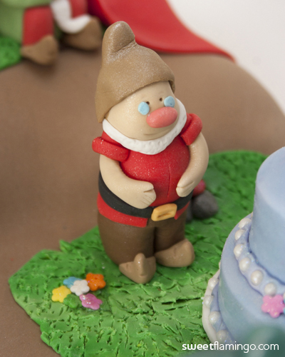 Snow White & the 7 Dwarfs Birthday Cake - Doc