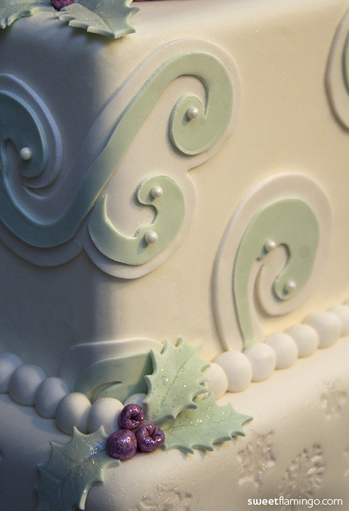 Sugar Plum Fairy Cake - Swirls