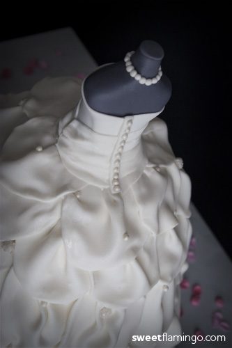 Bridal Shower Cake - Back