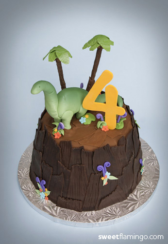 Brontosaurus Cake