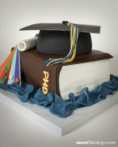 PHD Graduation Cake