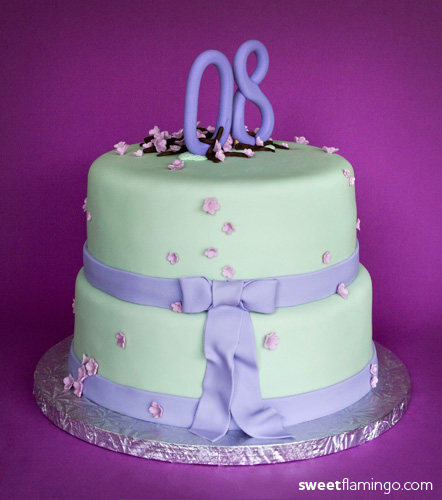 Cherry Blossoms for an 8oth Birthday