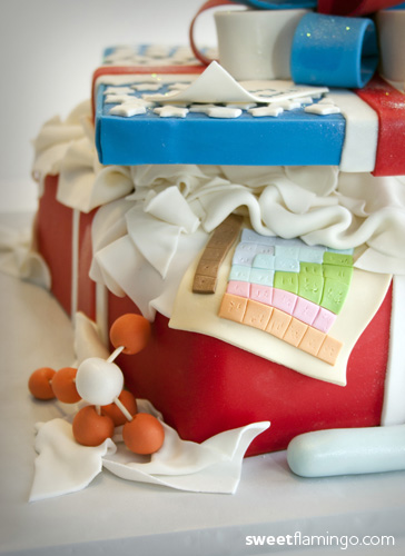 Chemist Birthday - Molecular Model & Periodic Table of Elements