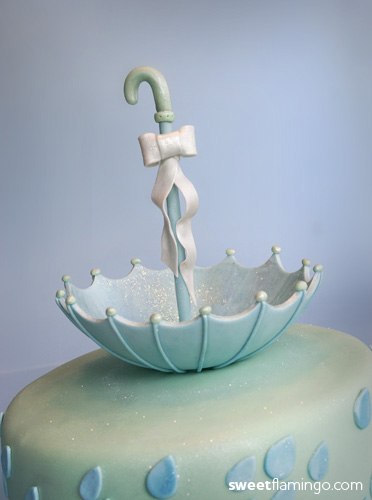 Baby Boy Shower - Umbrella