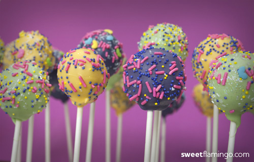 Birthday Cake Pops