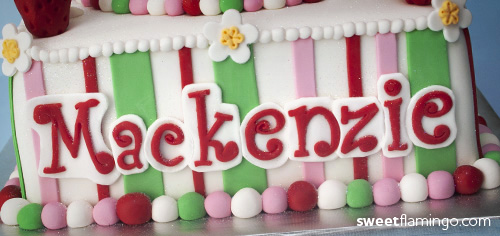 Mackenzie's Strawberry Cake